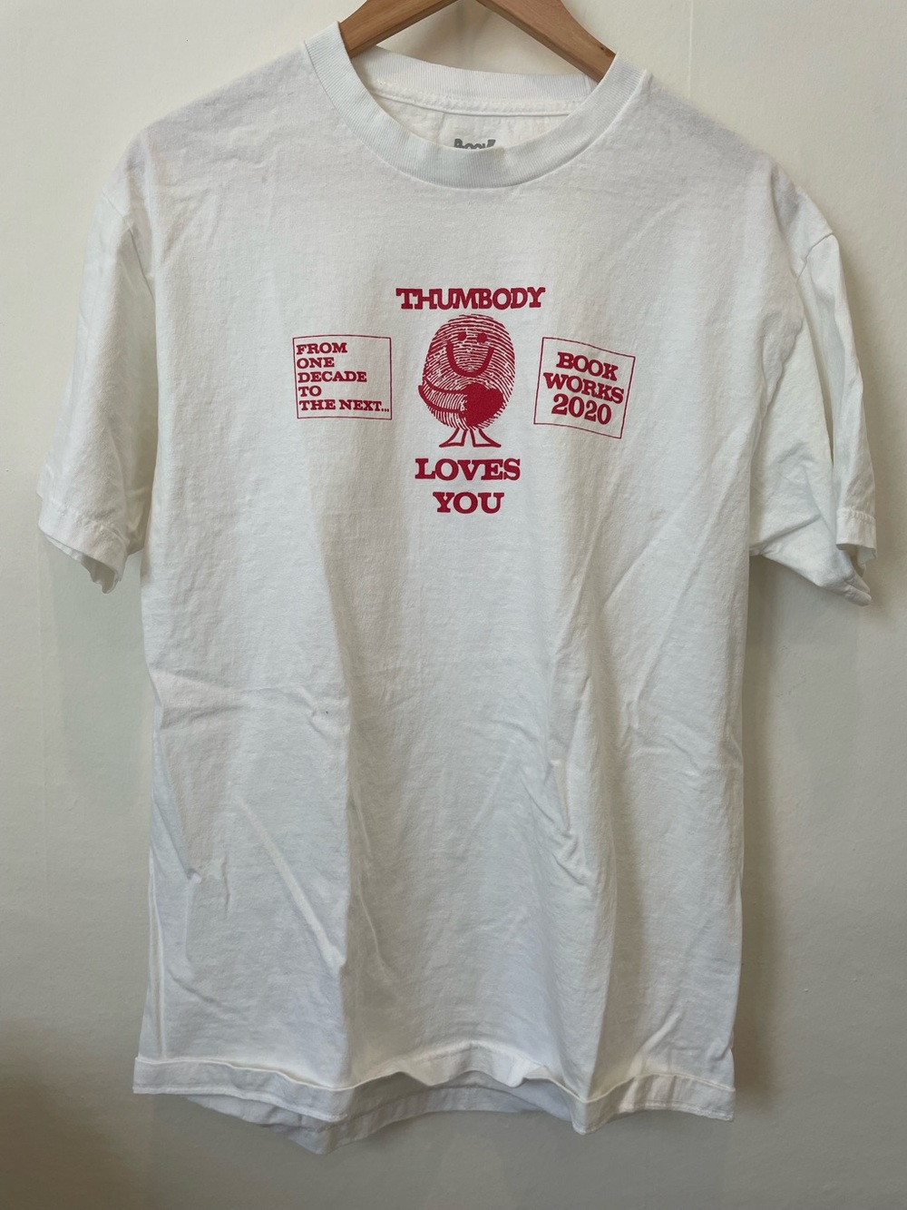 Book Works T-shirt size Medium/Large